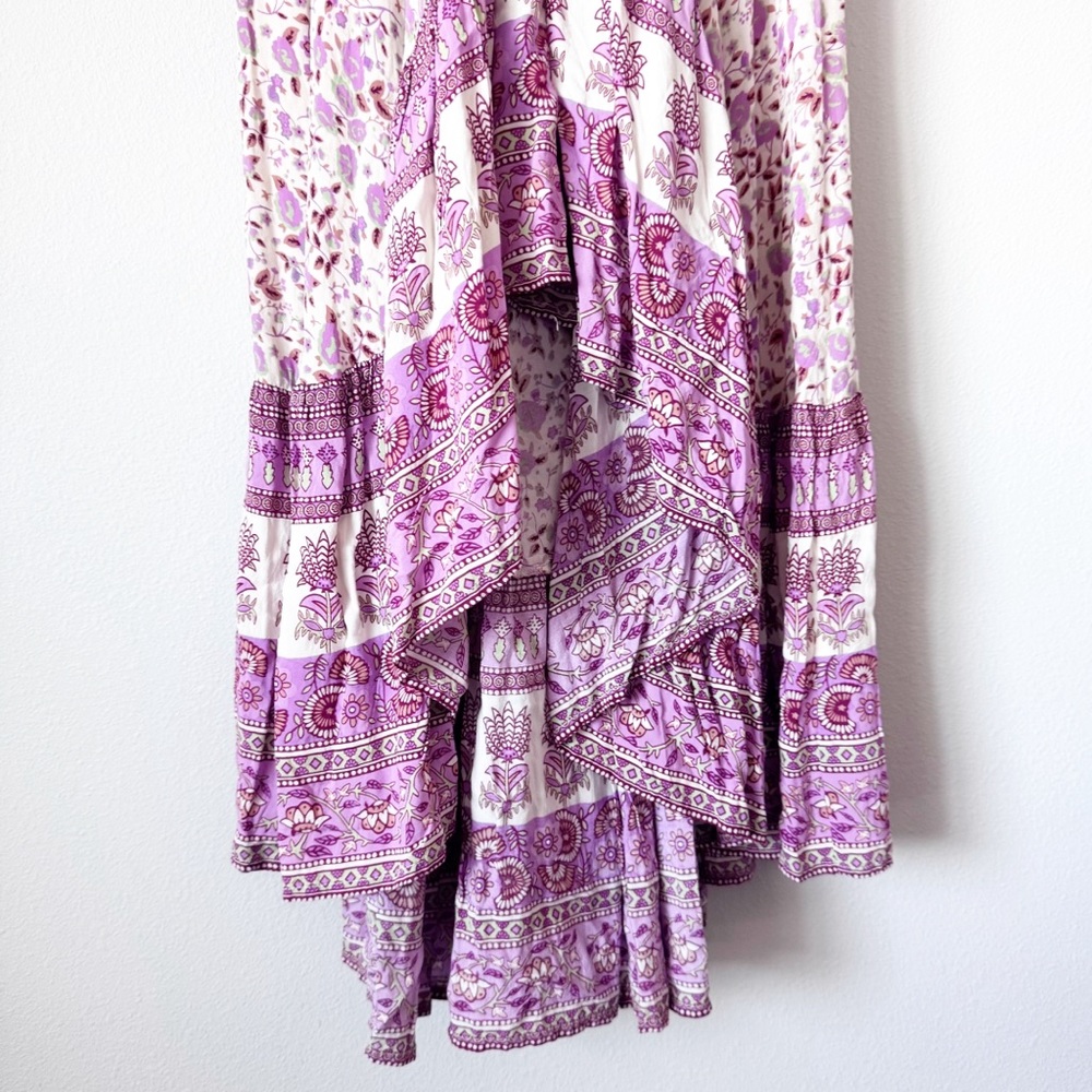 Spell Castaway High Low Multicolor Maxi Skirt - Picture 6 of 12